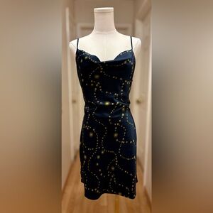 Urban Outfitters celestial slip dress sz M